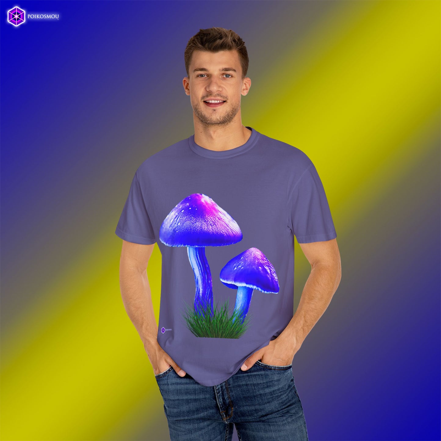 Mushroom 4 T-Shirt by POIKOSMOU