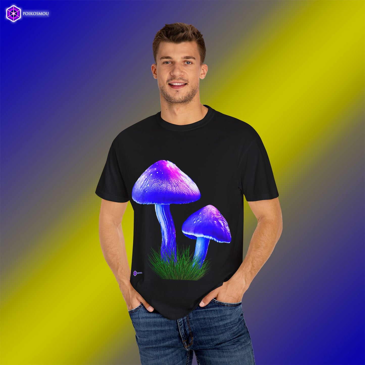 Mushroom 4 T-Shirt by POIKOSMOU