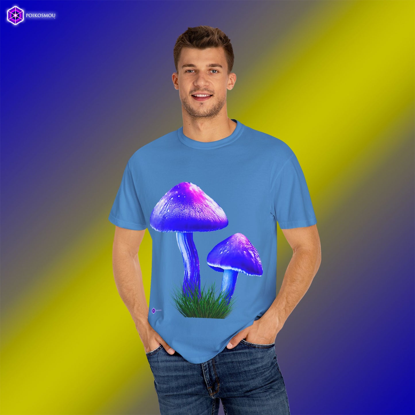 Mushroom 4 T-Shirt by POIKOSMOU