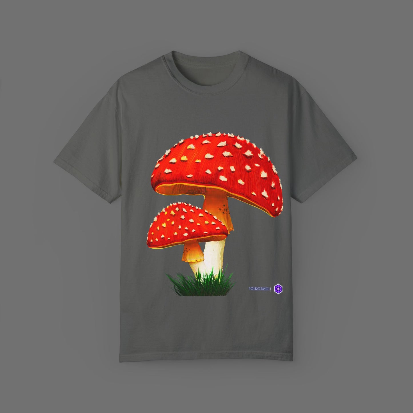 Mushroom 5 T-Shirt by POIKOSMOU