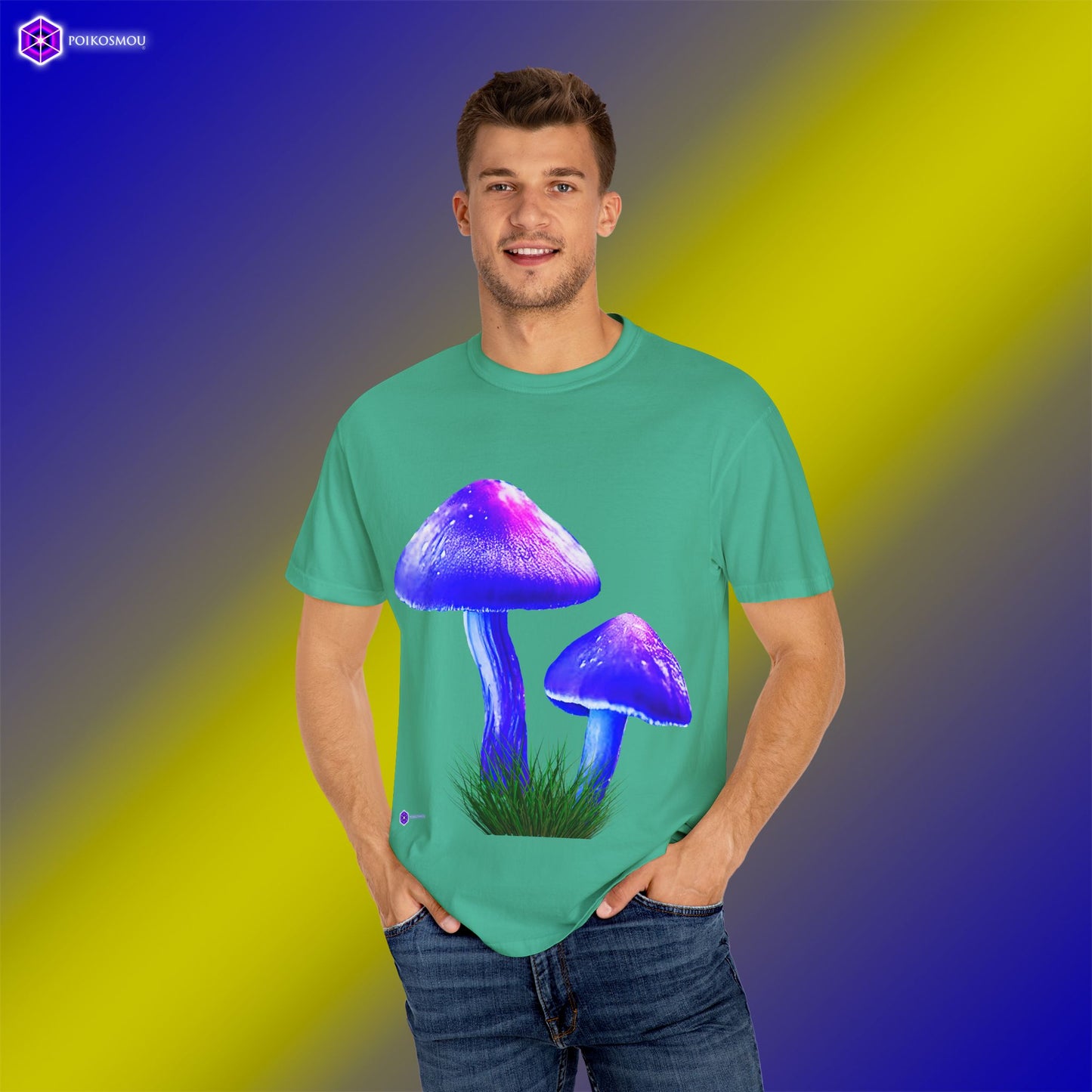 Mushroom 4 T-Shirt by POIKOSMOU