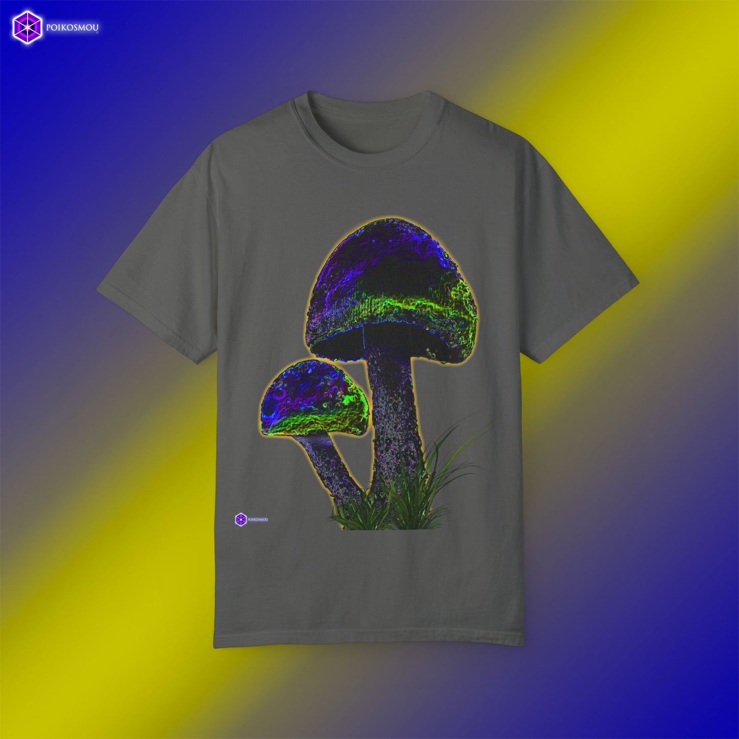 Mushroom 3 T-Shirt Unisex - POIKOSMOU