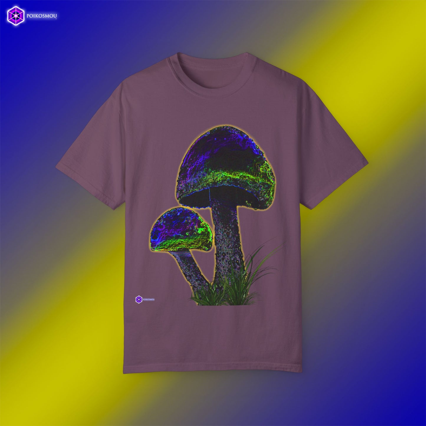 T-shirt unisexe Champignon 3 - POIKOSMOU 