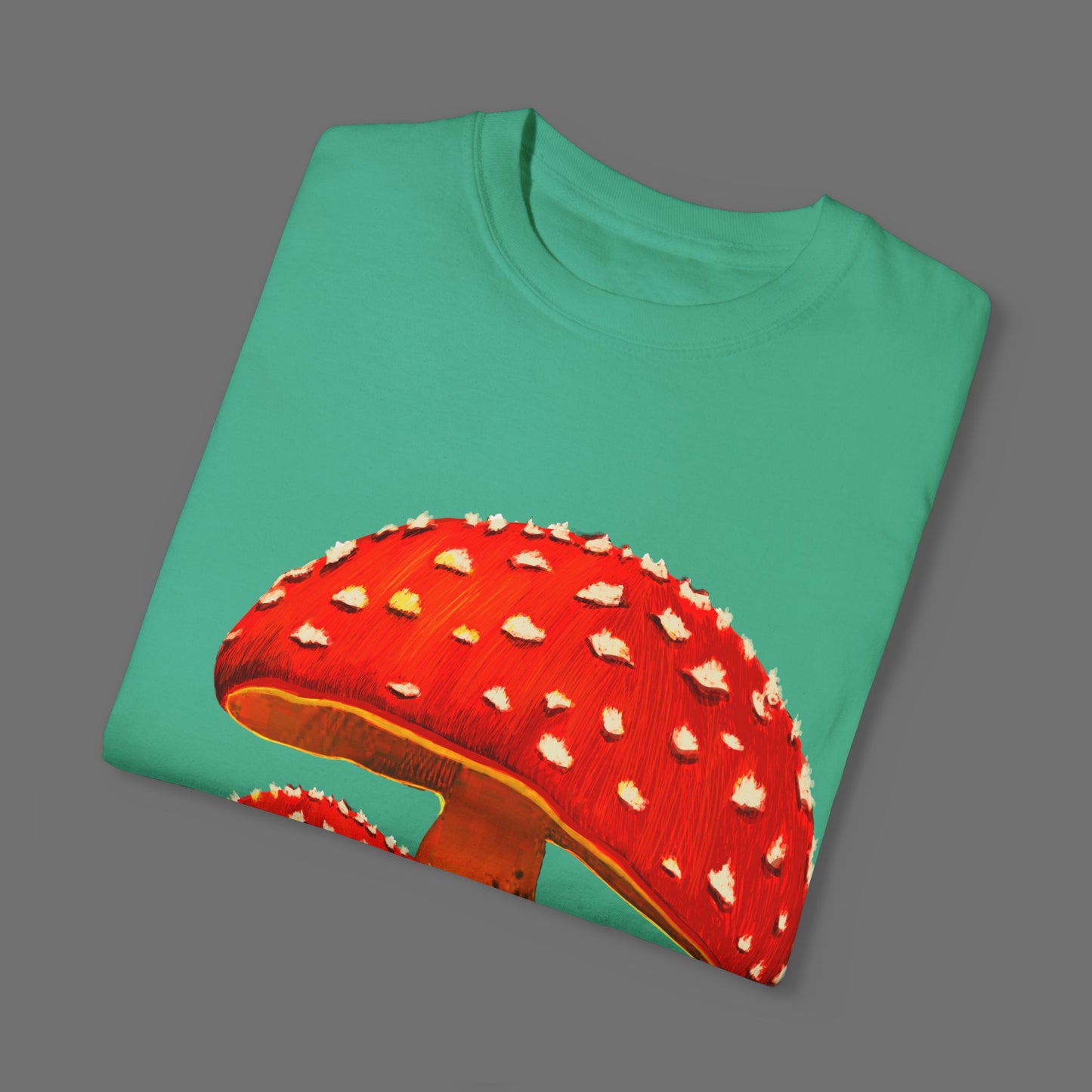 Mushroom 5 T-Shirt by POIKOSMOU