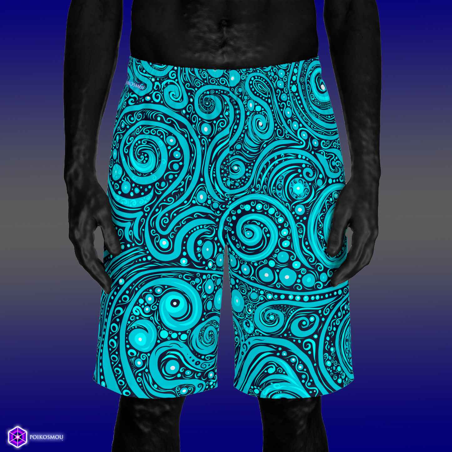 Samskaras 1 - Board Shorts 1 (Water) by POIKOSMOU