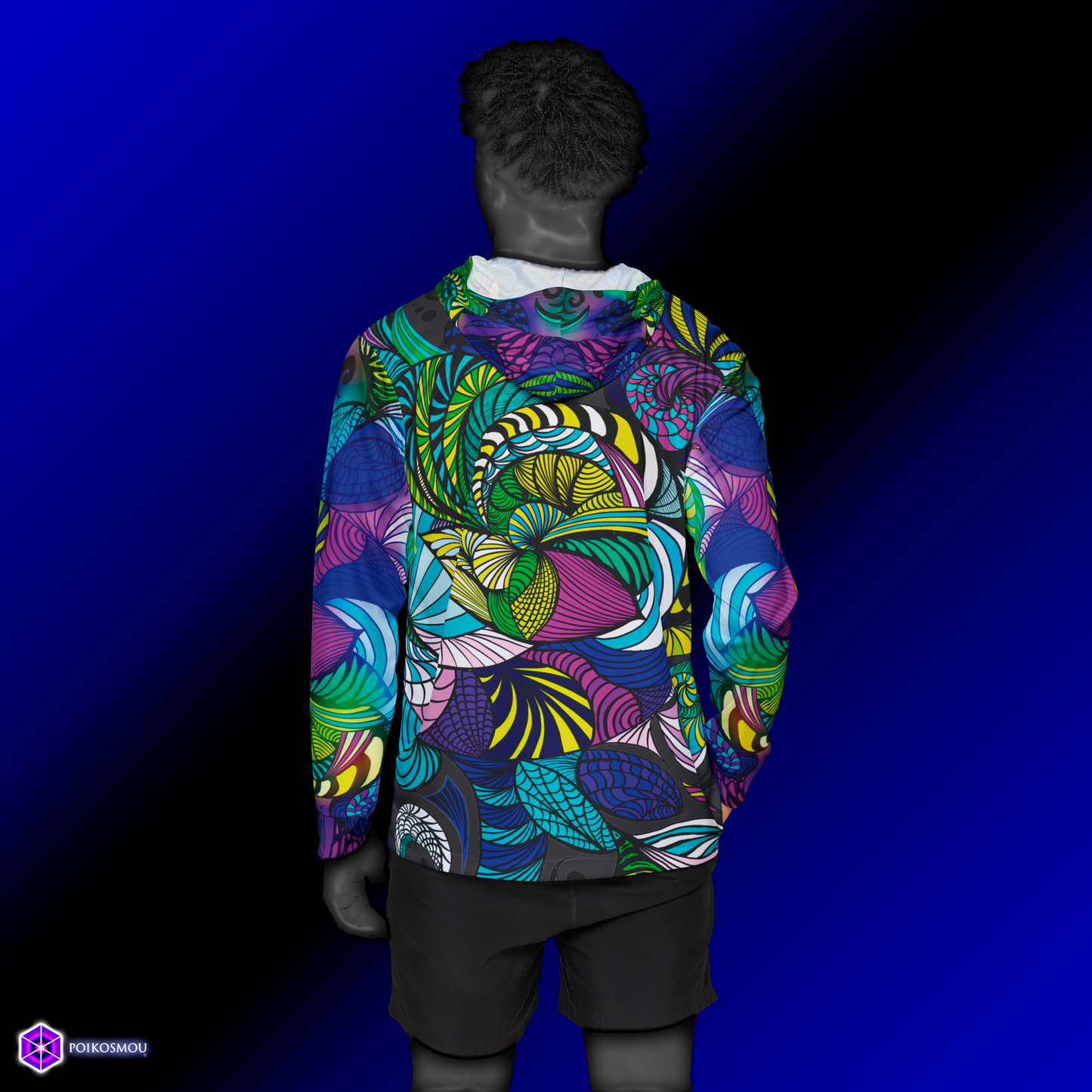 Fractal Miraculous Hoodie 1 by POIKOSMOU