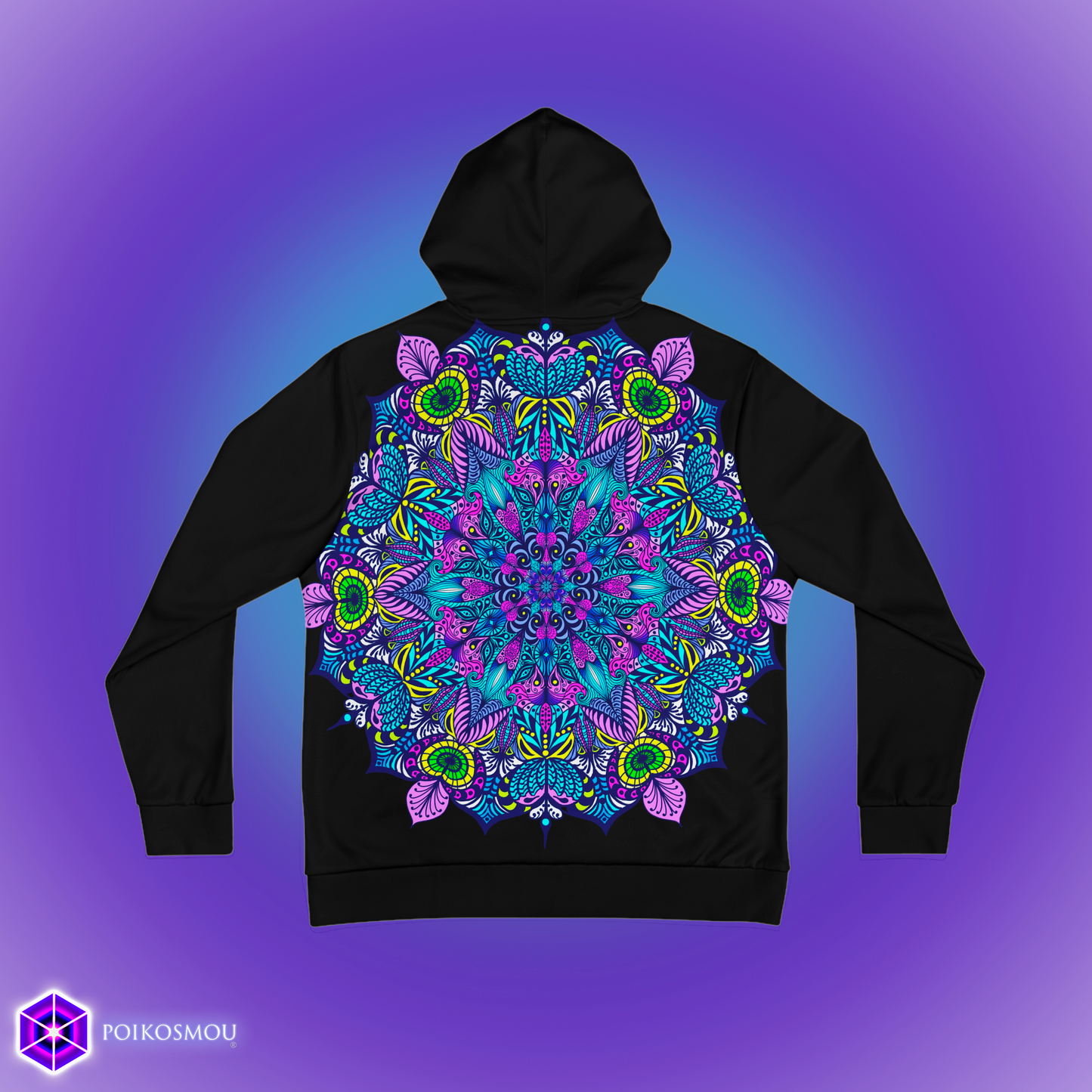 Mandala 4 Hoodie Unisex - POIKOSMOU