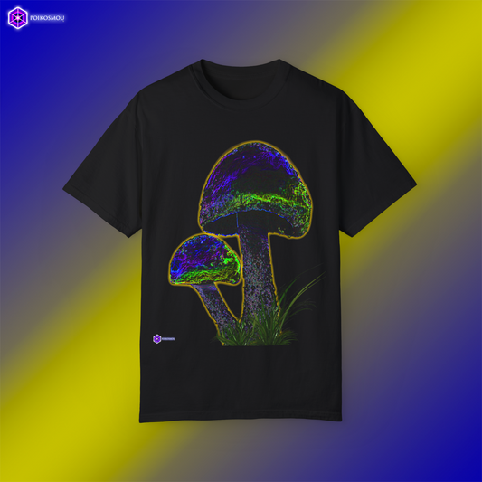 Mushroom 3 T-Shirt Unisex - POIKOSMOU