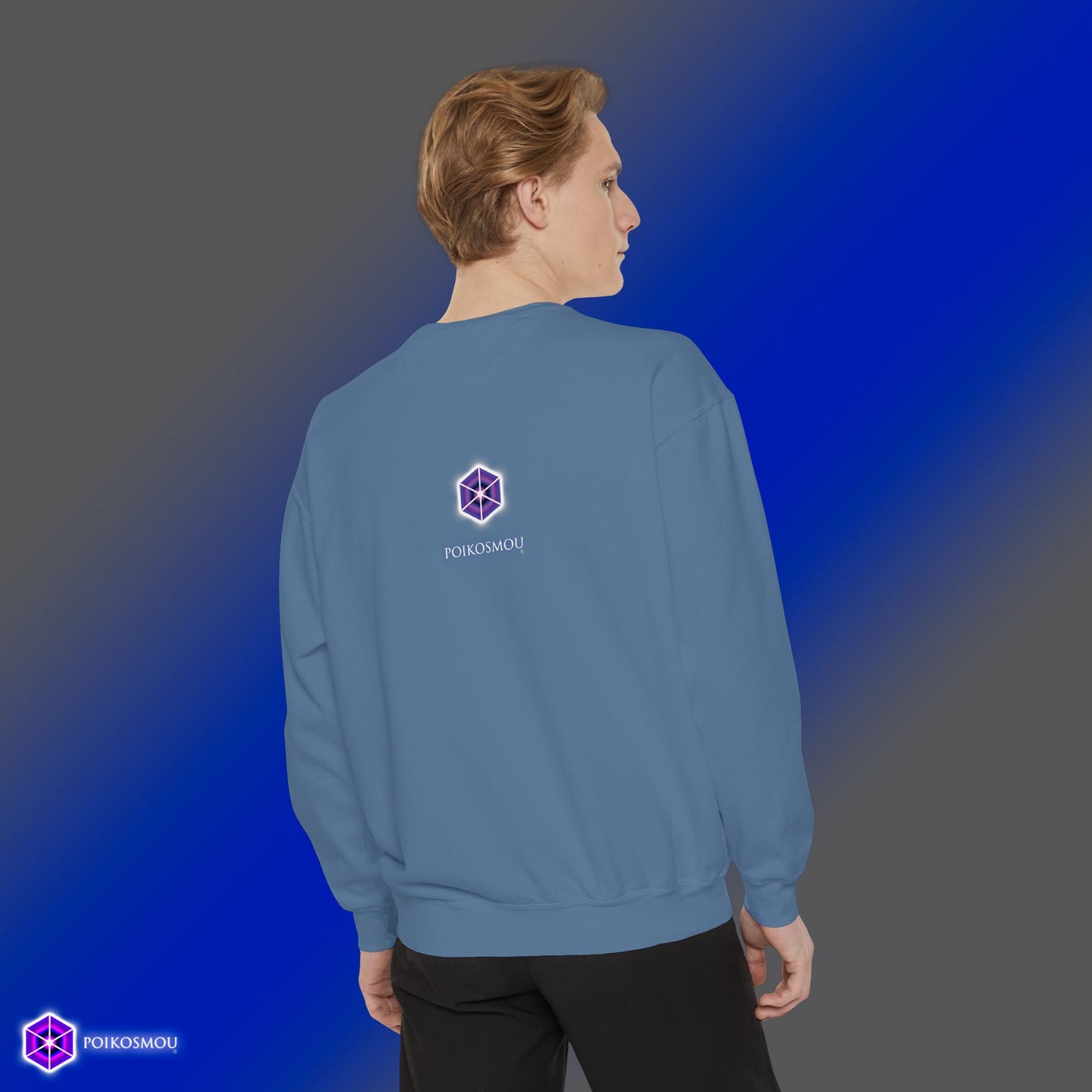 Mandala 4 Slash Sweatshirt 1 - POIKOSMOU