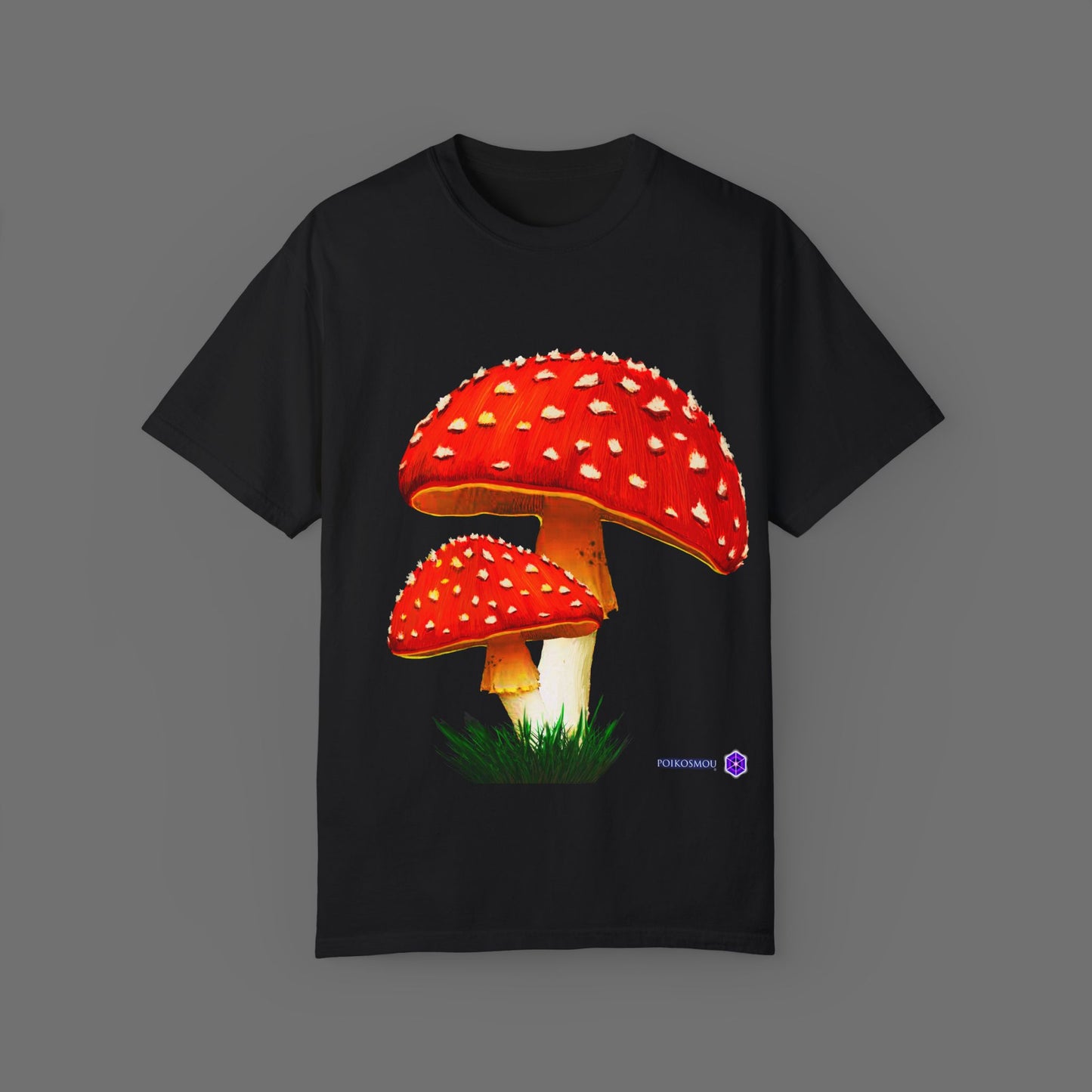 Mushroom 5 T-Shirt by POIKOSMOU