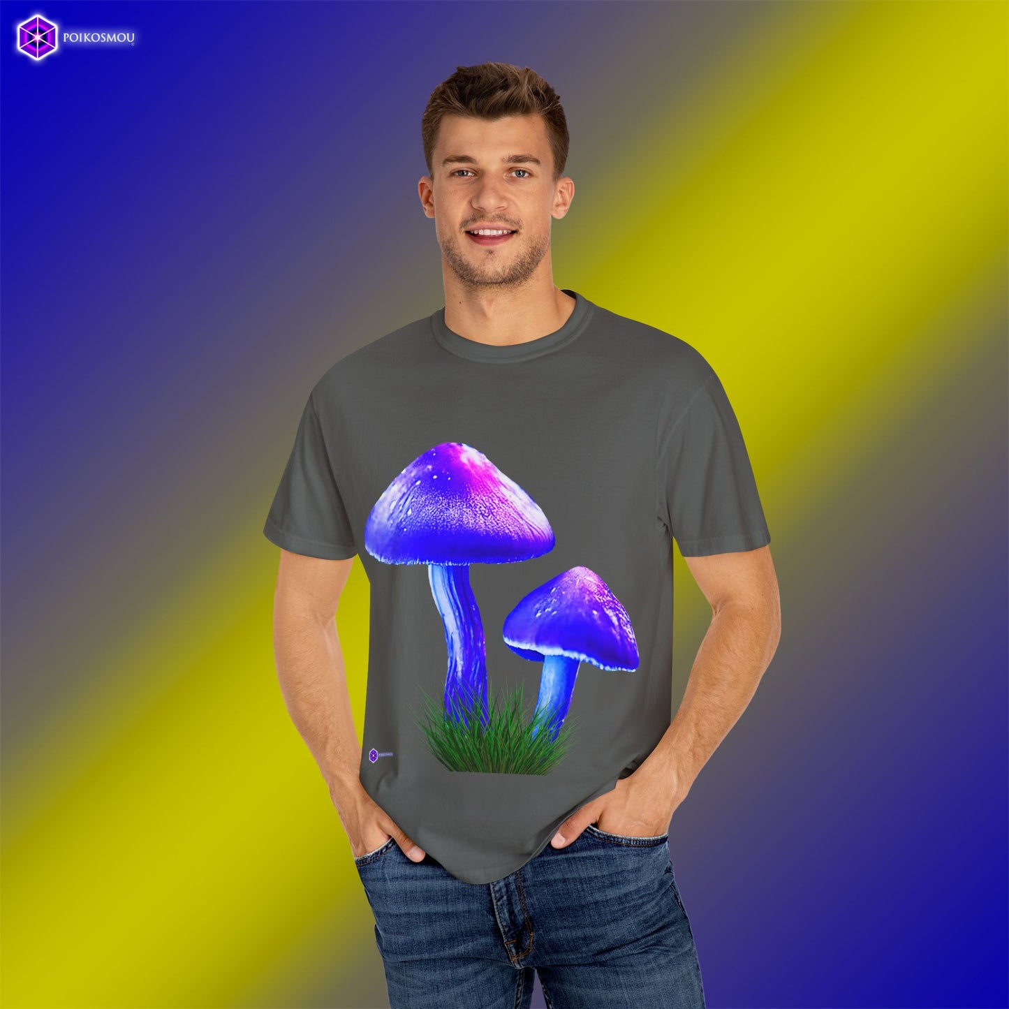 Mushroom 4 T-Shirt by POIKOSMOU