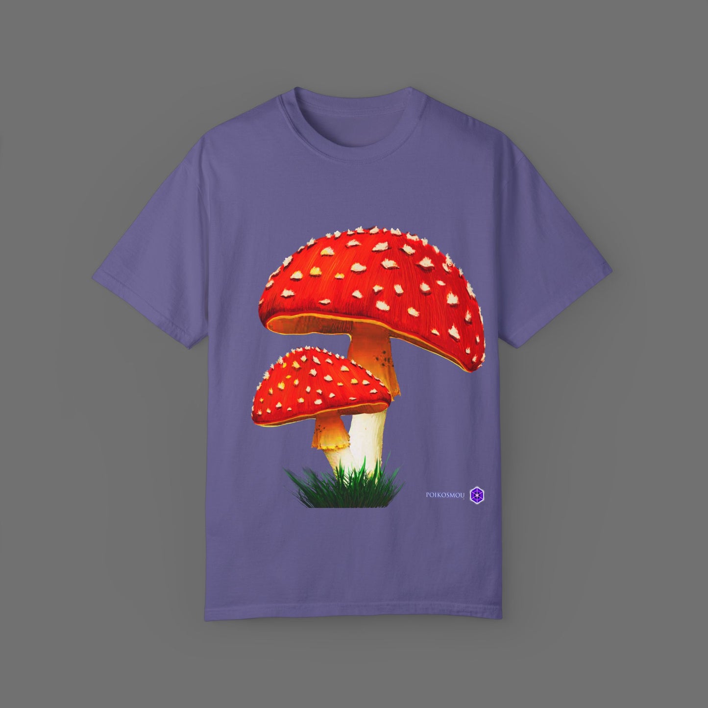 Mushroom 5 T-Shirt by POIKOSMOU