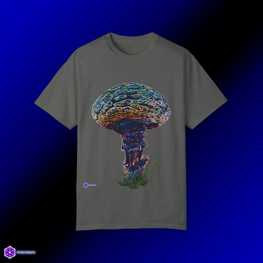 Mushroom 2 T-Shirt by POIKOSMOU